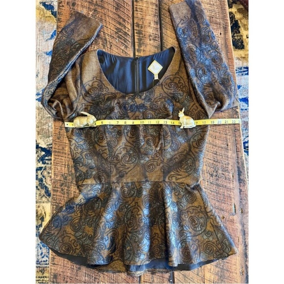 Luba by Hannah Payne Sophia top size 10 long sleeve new with tags - Picture 8 of 16